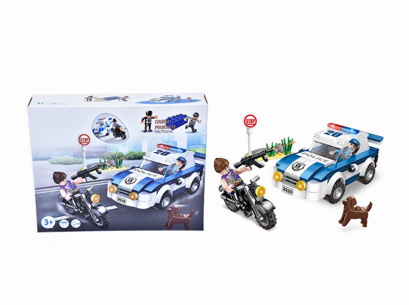 Peças Construção Polícia E Ladrão