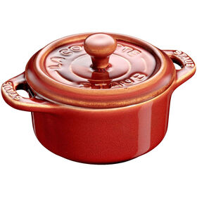 Caçarola Redondo Cerâmica 10Cm Cobre Staub