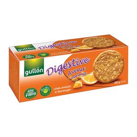 Bolachas Digestivas De Aveia E Laranja Gullón 425 gr
