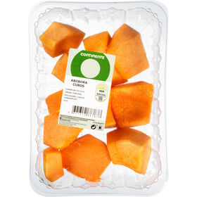 Abóbora Cubos Continente 600 gr