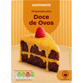 Preparado Para Doce De Ovos Continente 185 gr
