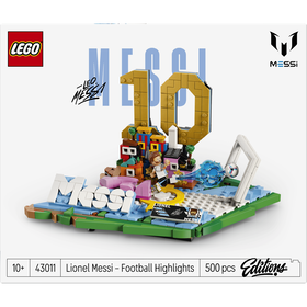 Lego - Lionel Messi – Destaques Do Futebol - 43011