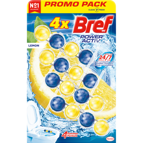 Bloco Sanitário Power Activ Limão Bref 4 Un