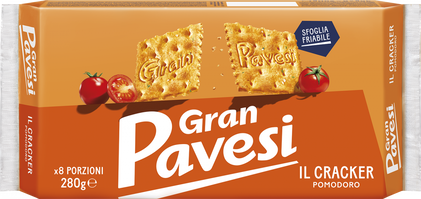 Bolachas Crackers Sabor A Tomate Gran Pavesi 3.36Kg