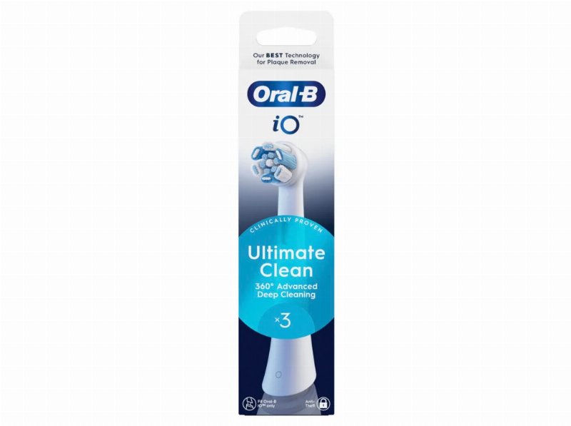 Recarga Oral-B Io Ultimate Clean Branca 3Und