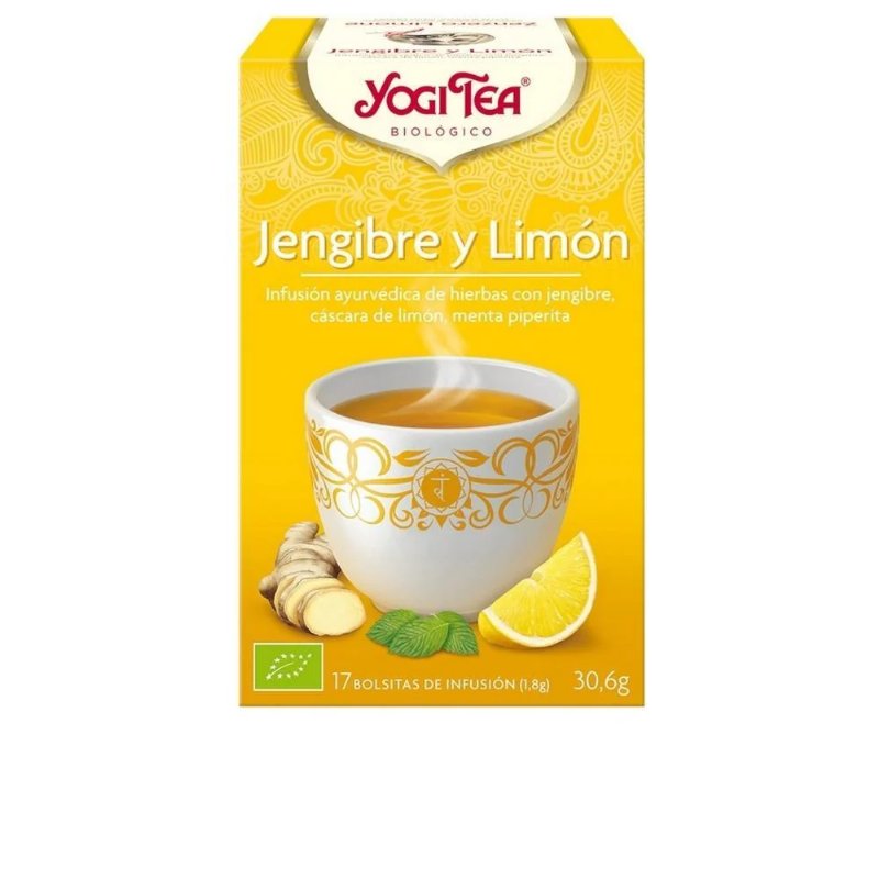 Yogi Tea Bio Gengibre Limao 17 Saq