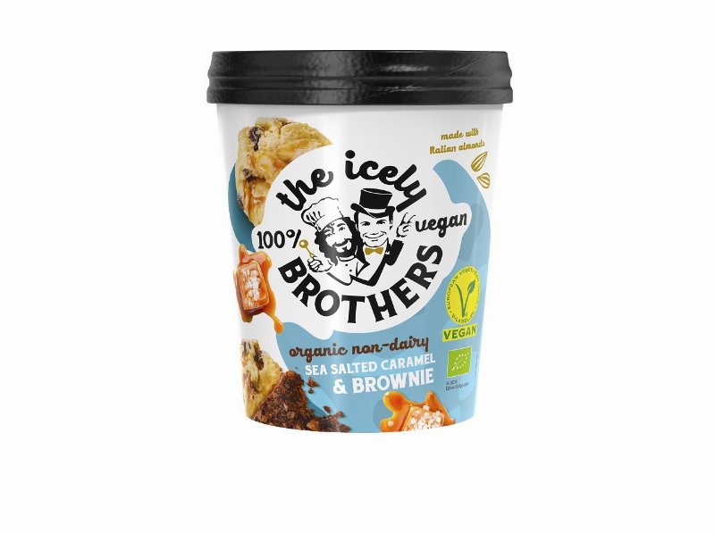 Gelado The Icely Brothers Vegan Brownie Bio 460 ml