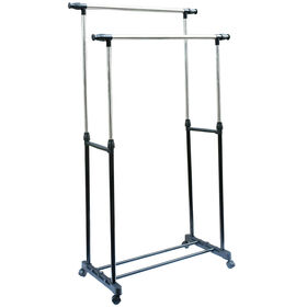 Suporte Para Cabides Extensivel Duplo 155X75Cm 1 Un