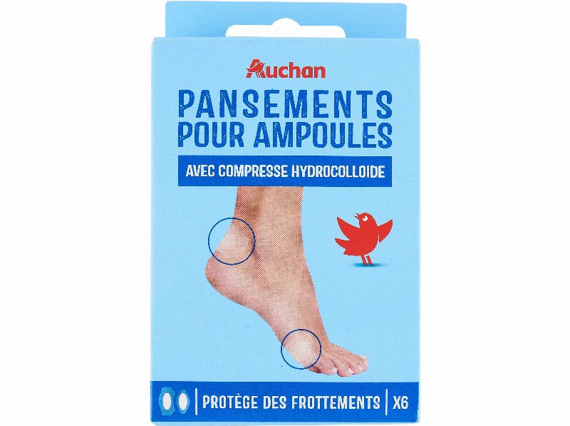 Pensos Auchan Transparentes Para Bolhas 6Un