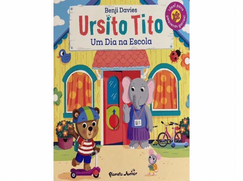 Livro Ursito Tito - Um Dia Na Escola