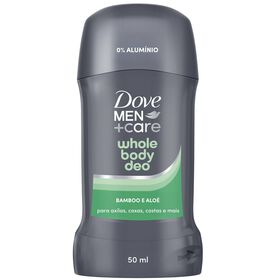 Desodorizante Stick Bamboo Aloe Todo O Corpo Dove Men +Care 50 ml