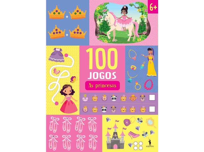 Livro 100 Jogos: As Princesas