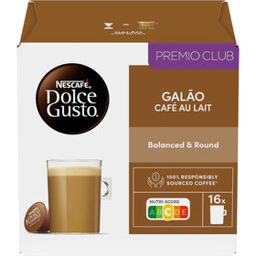 Cápsulas De Café Com Leite Galão Nescafé Dolce Gusto 16 Un