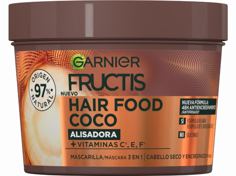 Máscara Fructis Hair Food Coco 400 ml