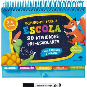Preparo-Me Para A Escola - 80 Atividades Pré- Escolares - 3-4 Anos
