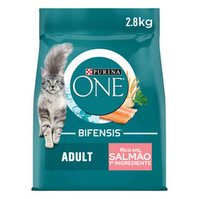 Ração Para Gato Adulto Salmão Purina One 2,8 kg