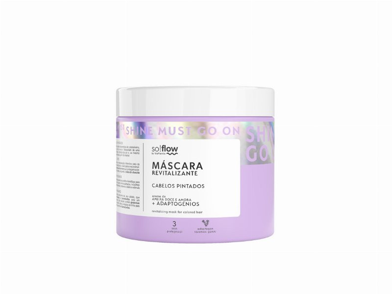 Máscara Soflow Revitalizante Cab Pintado 400 ml