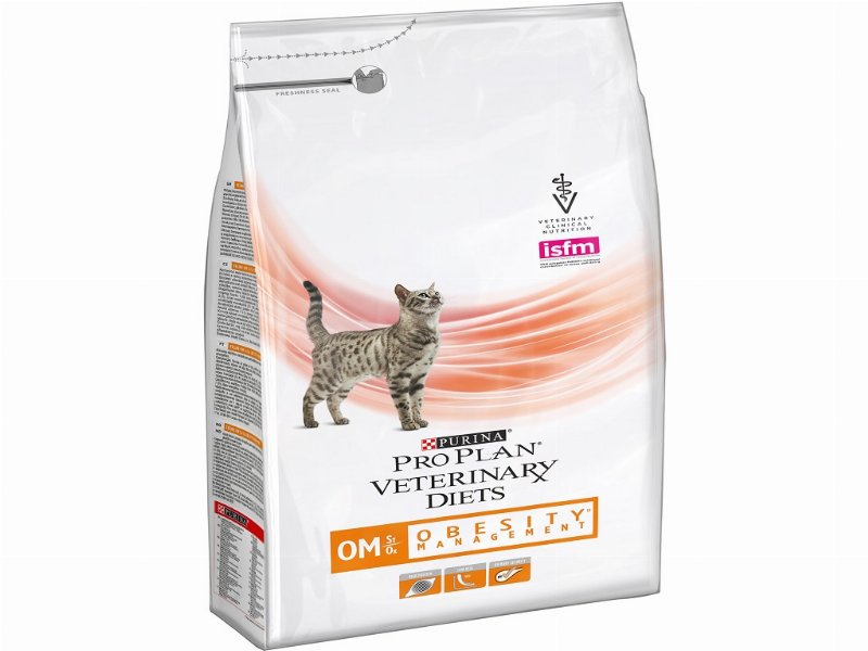 Ração Veterinária Pro Plan Gato Om St/Ox Obesity 5 kg