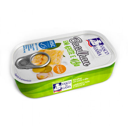 Bacalhau Em Azeite E Alho Vasco Da Gama 0.078Kg