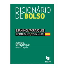 Dicionário De Bolso - Espanhol/Português - Português/Espanhol