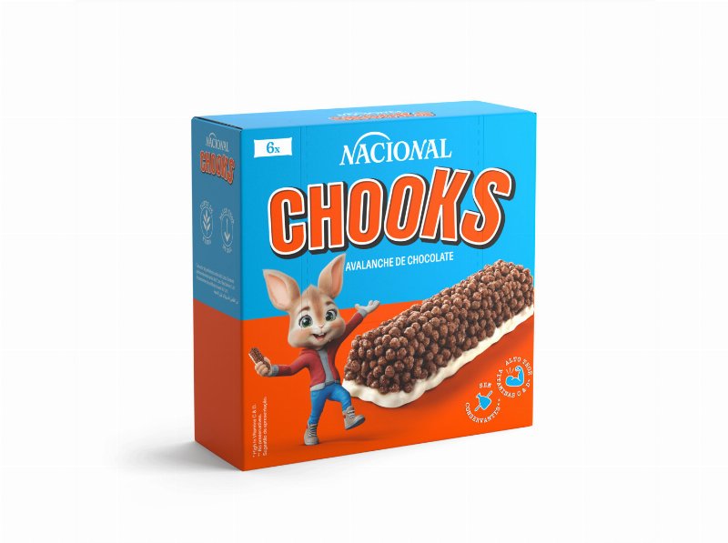 Barras De Cereais Nacional Chooks 120 g