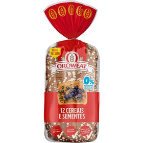 Pão De Forma 12 Cereais E Sementes Com Côdea Oroweat 550 gr
