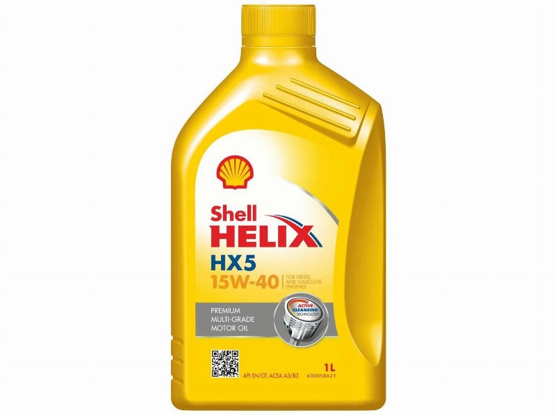 Óleo De Motor Helix Shell Hx5 15W40 Sn A3/B3 1 l