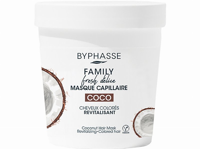 Mascara Byphasse Cab. Pintado Coco 250 ml