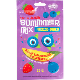 Mix Manga, Morango E Mirtilos Liofilizado Summer 25 g