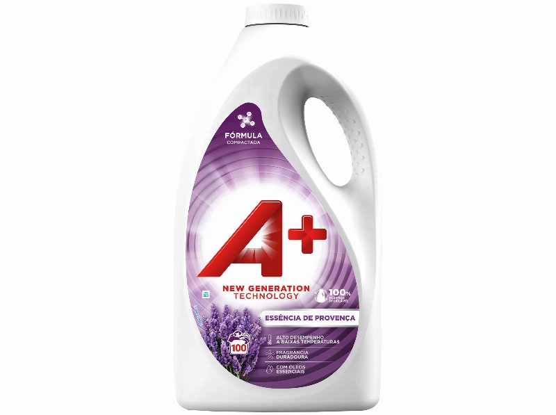Detergente Roupa Máquina Líquido A+ Essência Da Provença 100D