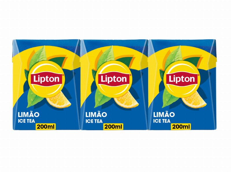 Ice Tea Lipton Limão 3X0.20 l