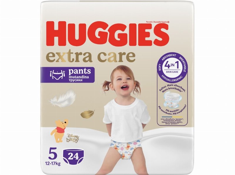 Fralda Cueca Huggies T5 12-17 kg 24Un