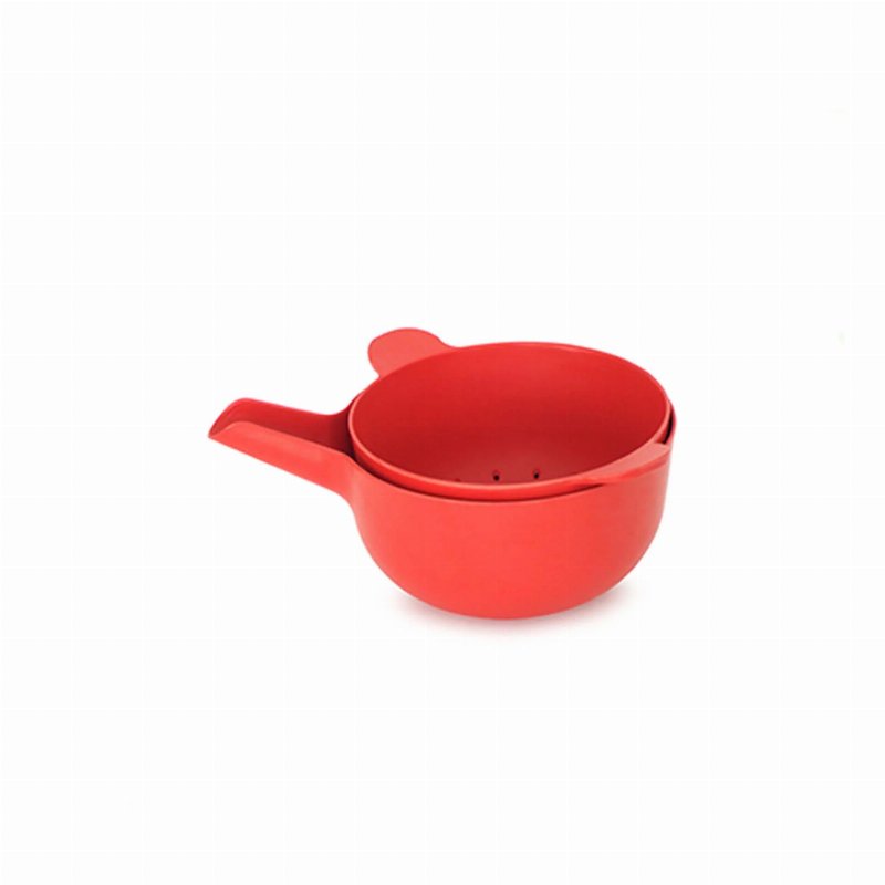 Ekobo Taça + Escorredor Vermelho