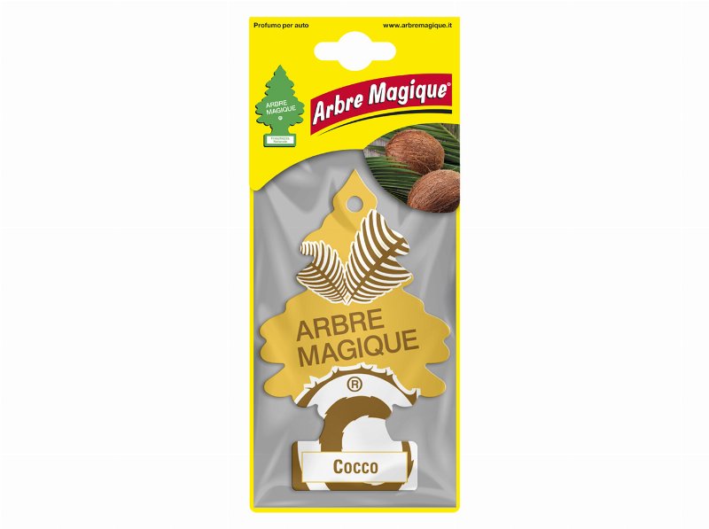Ambientador Automóvel Arbre Magique Côco