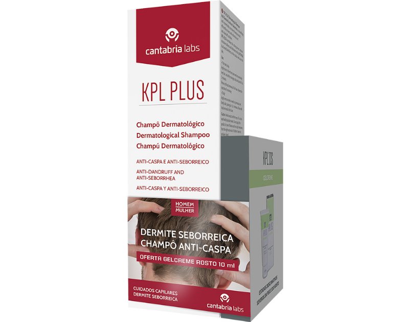 Champô Kpl Plus Anticaspa 200 ml Com Oferta Creme Ds 10 ml