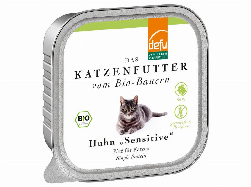 Comida Húmida Bio Gato Defu Frango Sensitive 100 g