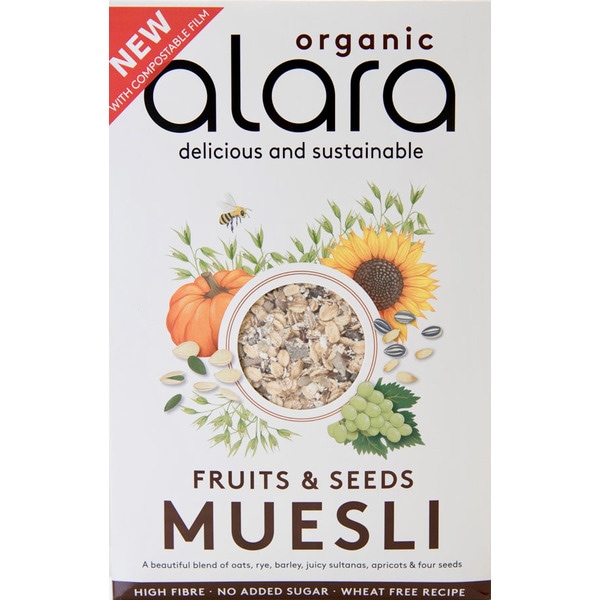 Muesli Com Frutas E Sementes Biológico 650 g