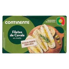 Filete De Cavala Em Azeite Continente 150 gr (Peso Escorrido 85 gr)