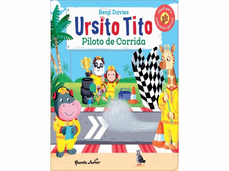 Livro Ursito Tito: Piloto De Corrida