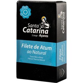 Filete De Atum Ao Natural Santa Catarina 120 gr (Peso Escorrido 88 gr)