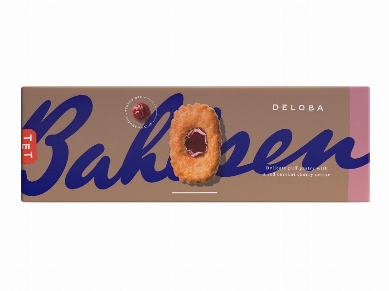 Bolacha Bahlsen Recheada Groselha Deloba 100 g