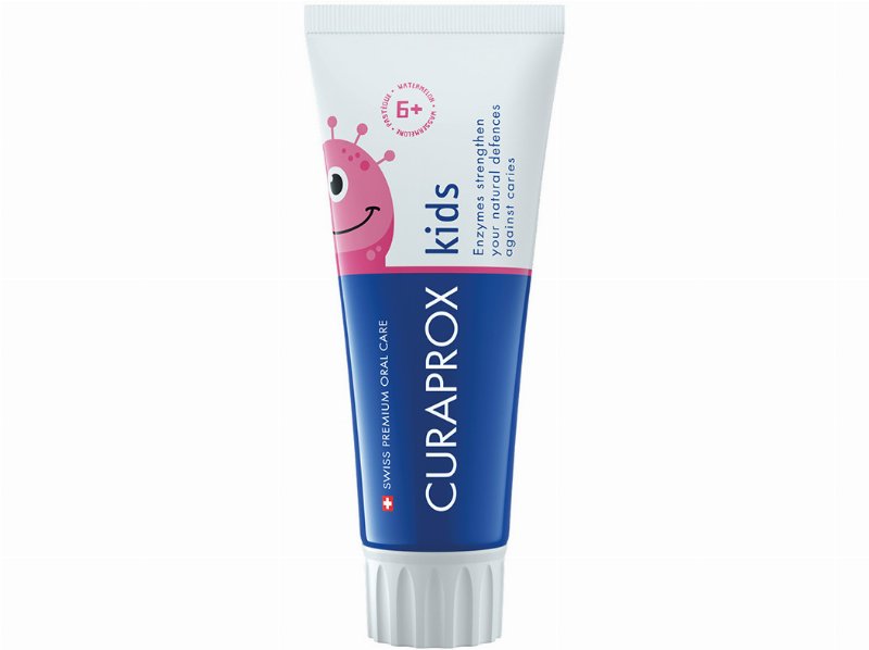 Pasta Dentes Curaprox Kids 1450 Melancia 60 ml