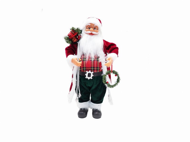 Pai Natal Actuel Com Saco Presente 60Cm