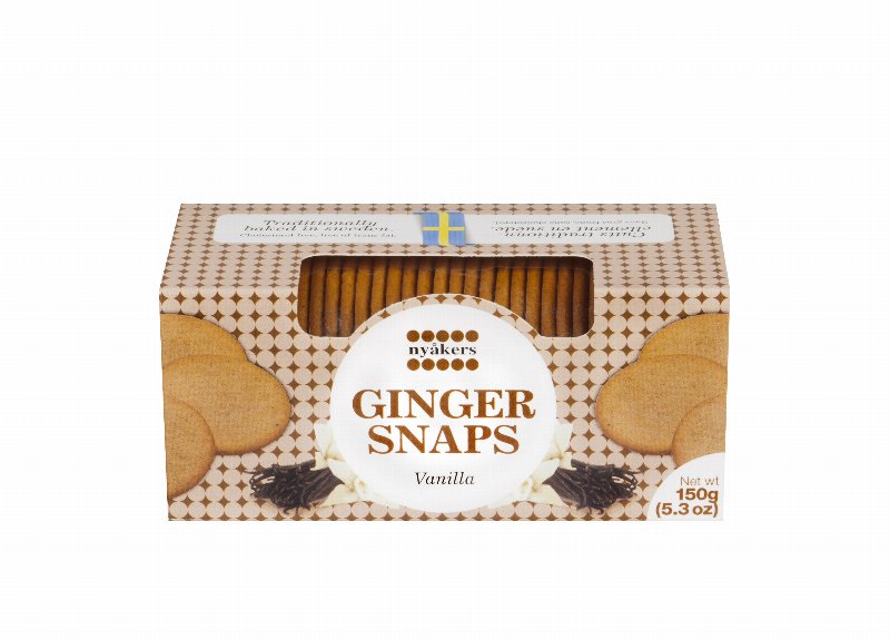 Bolacha Nyakers Gengibre E Baunilha 150 g