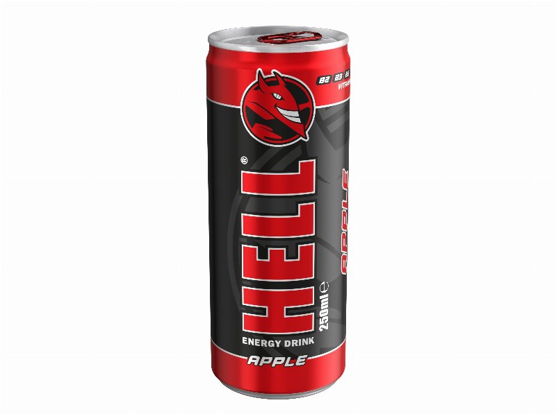 Bebida Energetica Hell Apple 250 ml (Sdr)