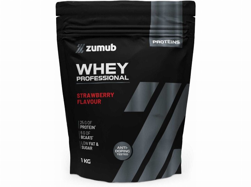 Proteina Whey Zumub Morango 1 kg
