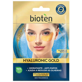 Máscara Facial De Tecido Contorno De Olhos Hidrogel Hyaluronic Bioten 1 Un