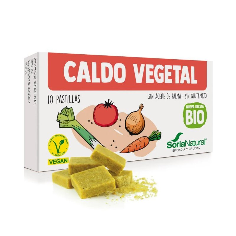 Caldo Vegetal Bio Soria Natural 120 g