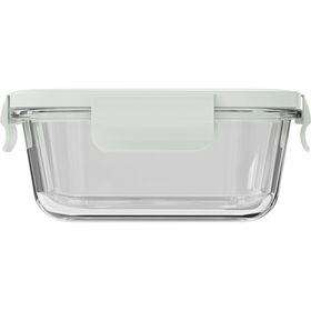 Caixa Vidro Quadrada 1230 ml Com Vácuo Kasa