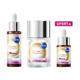 Rotina Luminous Skin Glow + Oferta Sérum 15 ml Nivea 100 ml + 30 ml